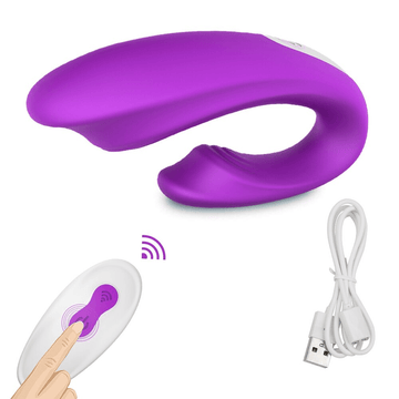 Silicone G-spot Vibrator for Ladies / Clitoris Stimulator with Remote Control / Wireless Sex Toy - EVE's SECRETS